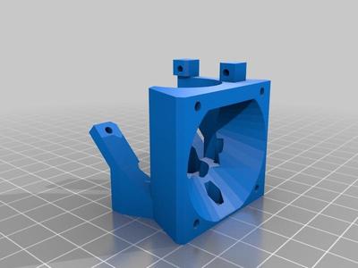T3P3 Kossel Release 3 Hotend with nut slots