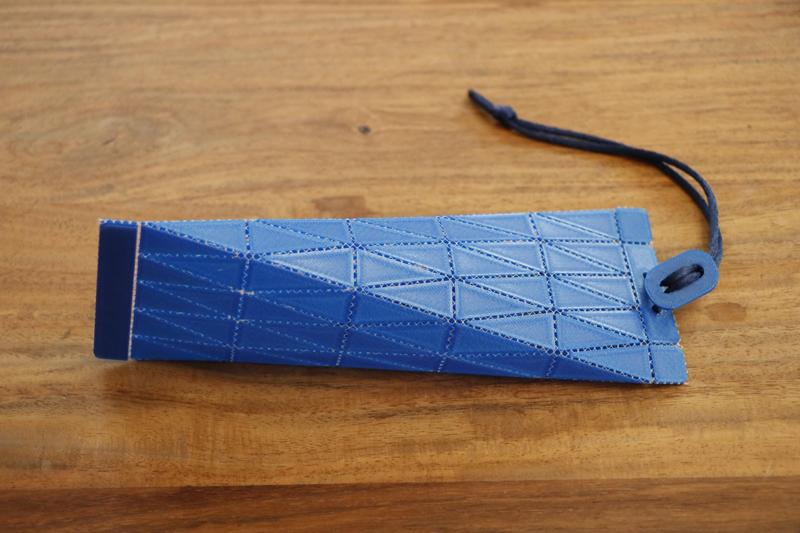 3D Printed Geometric Fabric Bag