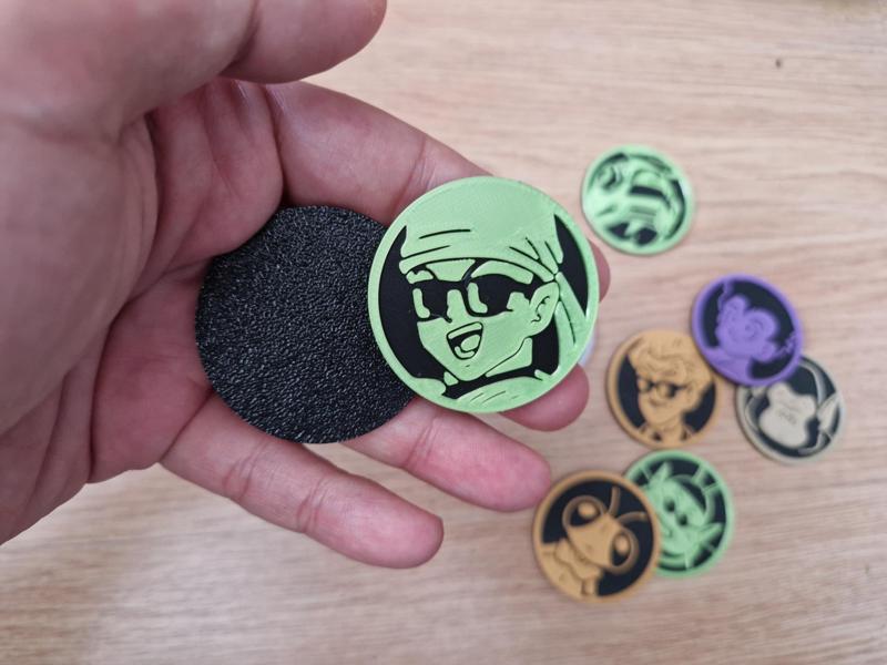 Great Saiyaman - Unmasked (DBZ) collectible coin