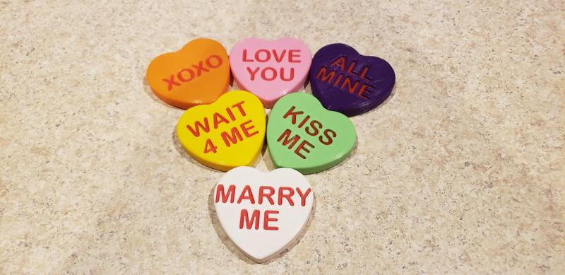 Sweethearts Conversation Hearts - Single Color