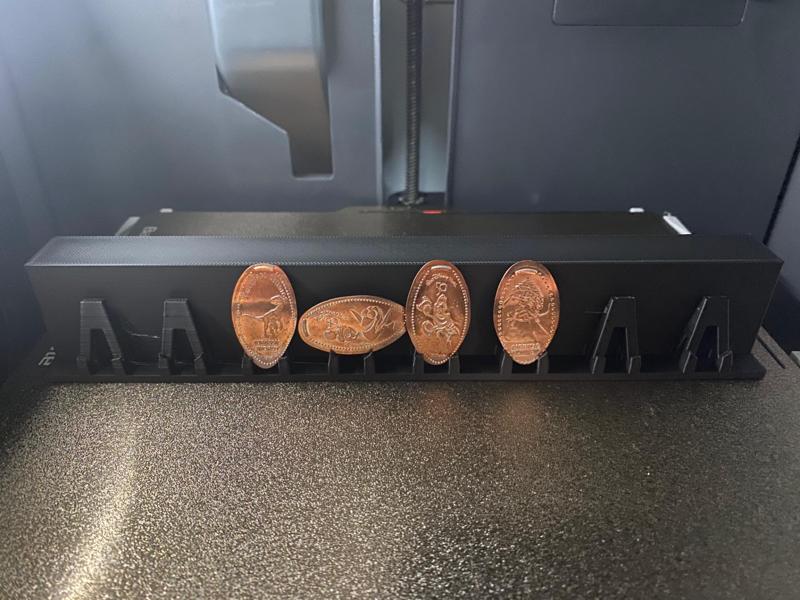 Pressed Penny Display - 8 Pennies