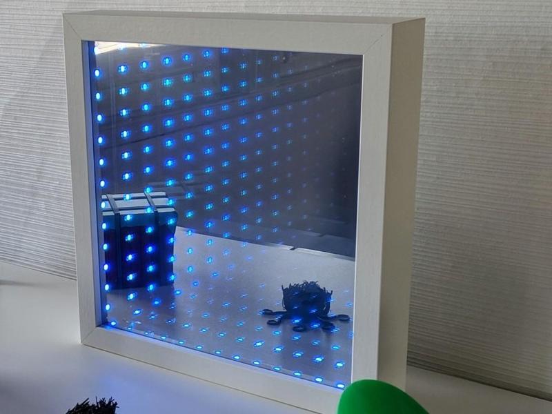 IKEA Ribba Infinity Mirror frame