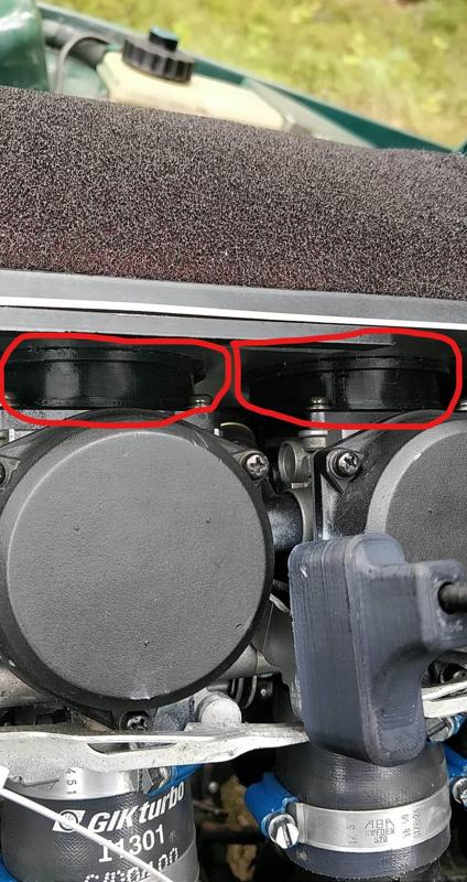 Airbox boot Honda fireblade -96