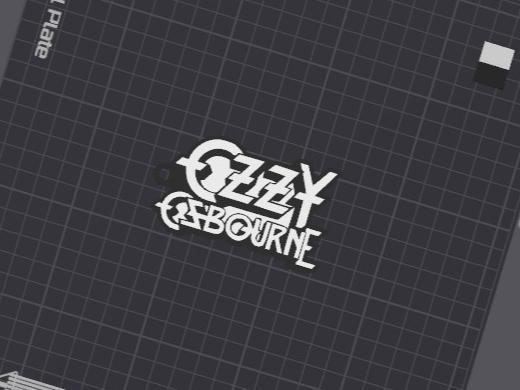 Ozzy Osbourne Keychain