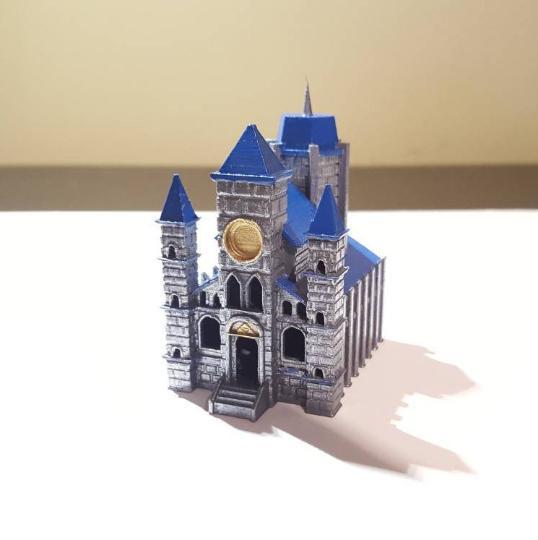 Temple of Time miniature from Legend of Zelda Ocarina of Time