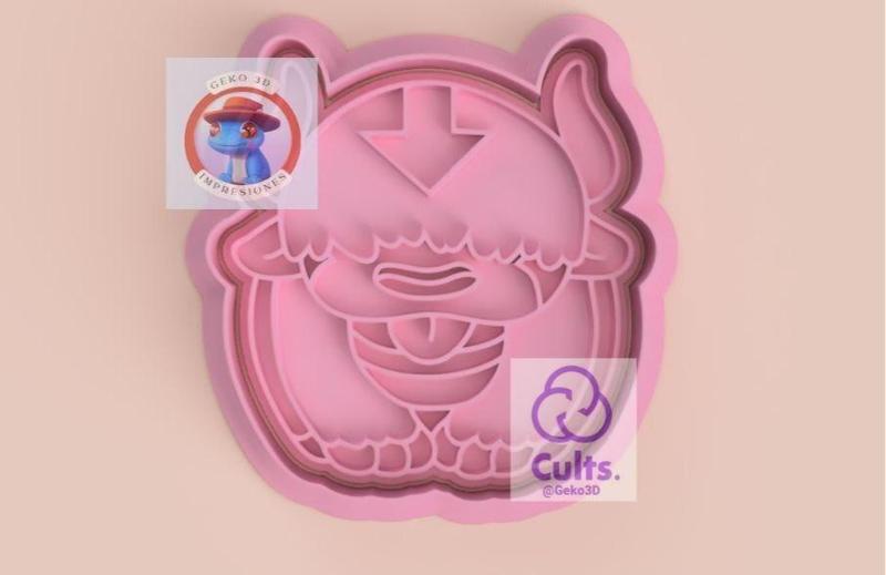 Avatar Appa cookie cutter ( Avatar Appa cookie cutter )