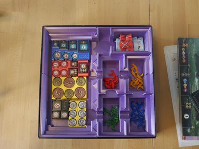 7 Wonders insert and organizer