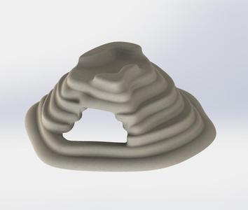 Desert cave for terrarium, reptiles and rodents.