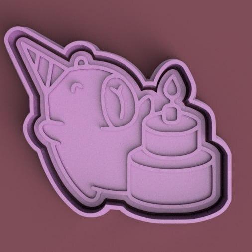 capybara cutter + capybara stamp / capibara cutter + stamp