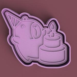 capybara cutter + capybara stamp / capibara cutter + stamp