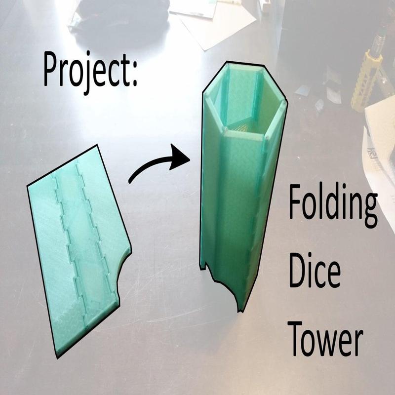 Collapsible Dice Tower