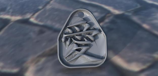 Keychain (Chinese love symbol)