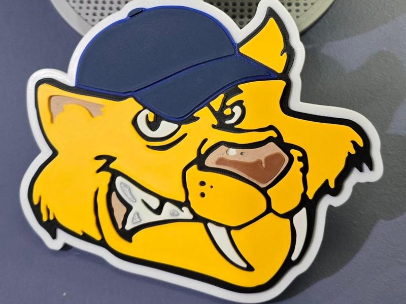 IBL BARRIE BOBCATS 3D Logo v2 180MM series