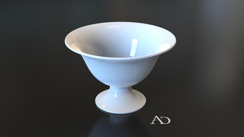 Decorative cup - table decoration - Coupe décorative - décoration de table