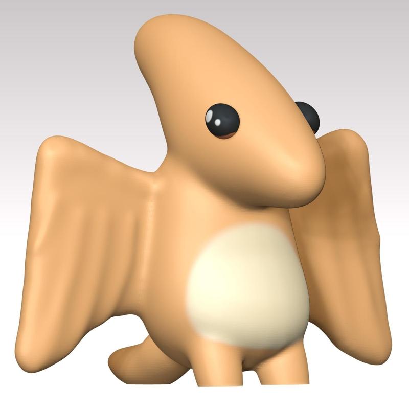 pteranodon kawaii dinosaur | chibi | cartoon