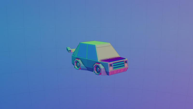 Low poly Copa 5 turbo
