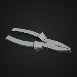 diorama miniature tool pliers