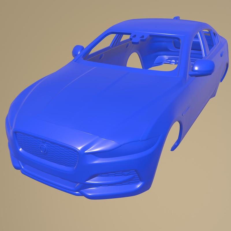 Jaguar Xe 2020 PRINTABLE CAR BODY