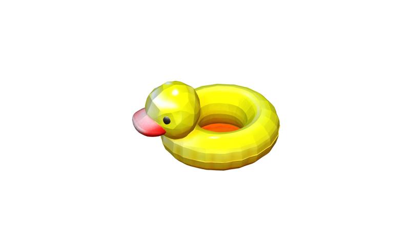 Duck Swimming