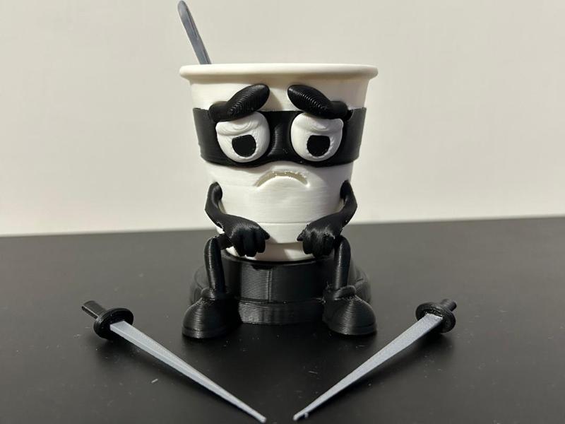 Articulated toy Capuchino assassino