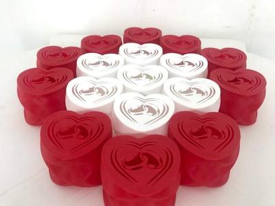 Wedding Heart Shaped Box