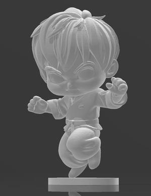chibi kung fu bruce lee