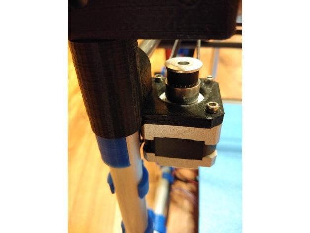 Tube Cube: Portable CoreXY printer with NEMA14, Bluetooth, etc