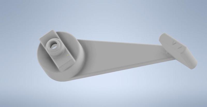 Thetford Curve Toilet Flush Handle