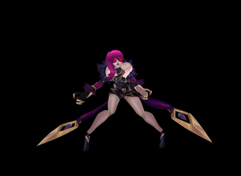 K/DA Evelynn Shadow League of Legends 3D print model