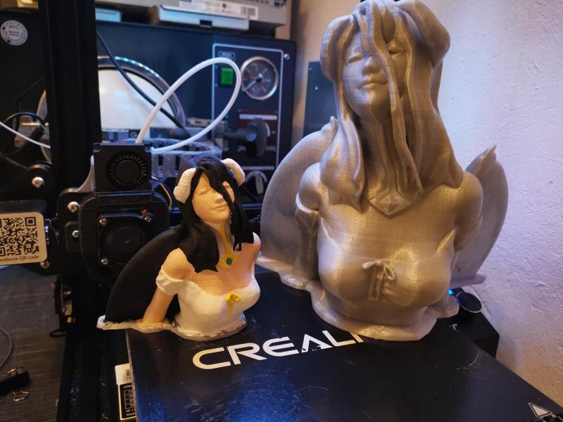 Albedo bust from overlord