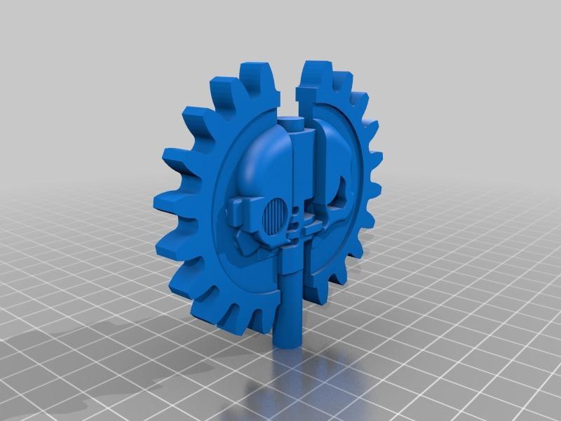 Axe of a techpriest in knight size