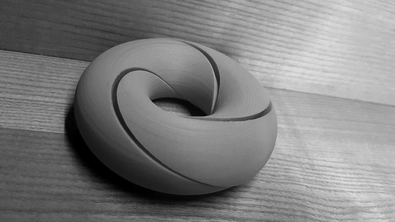 Torus (collection) - twiset/cutted - 1 knife (180°,360°,540°); 3 knifes (360°); 6 knifes (360°)