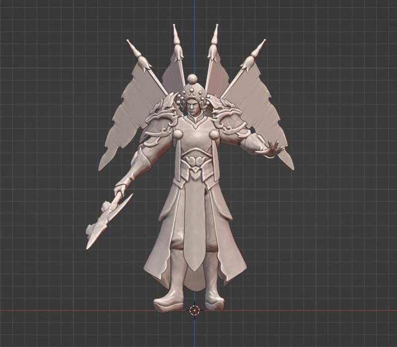 mobile legend ZILONG CHANGBANPO COMMANDER skin