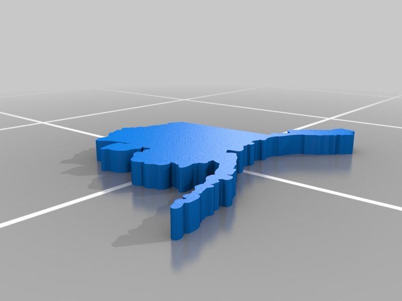 3D files of all 50 States - in progress