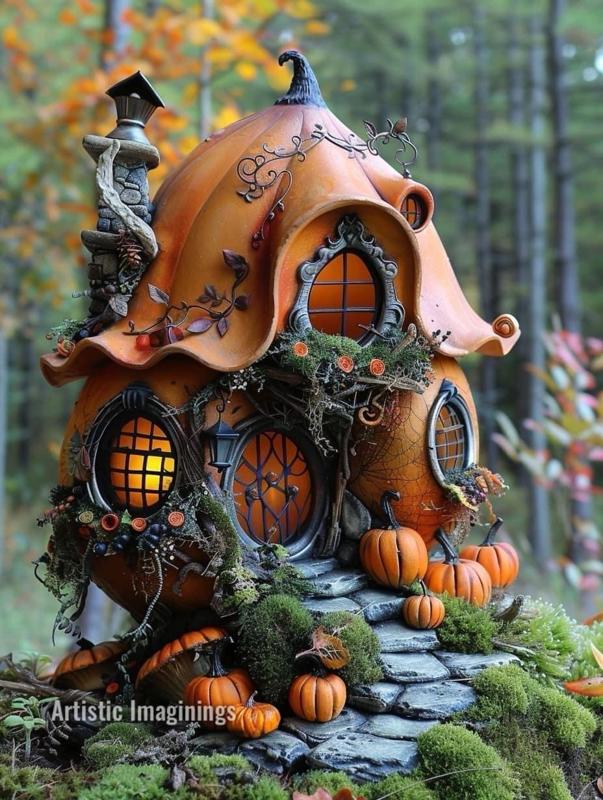 Pumpkin Haunted House: A Magical Refuge for Halloween
