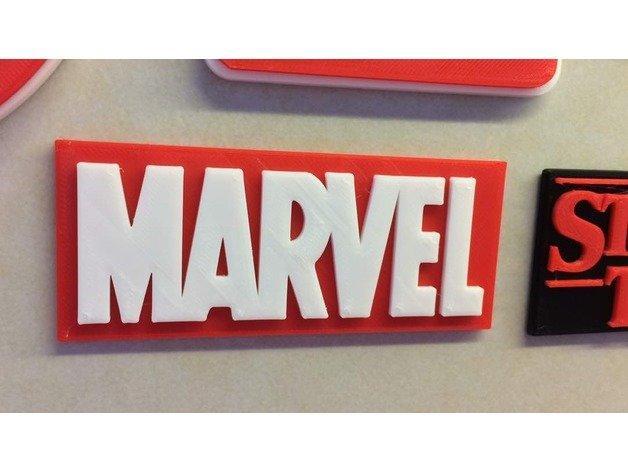 Marvel Logo Multicoloured