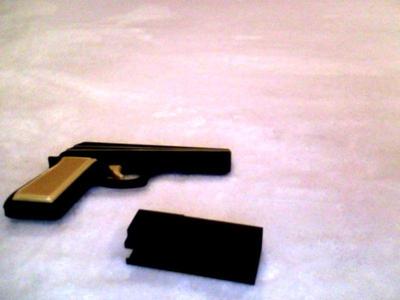 rubber band gun and holster
