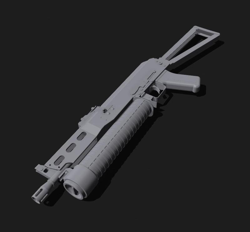 PP-19 Bizon SMG (PROPGUN) 1/1 SIZE