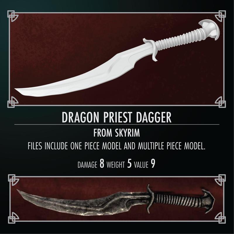Dragon Priest Dagger