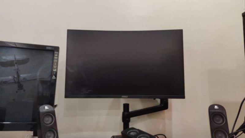 MSI MAG27CQ Adapter for AmazonBasics Vesa Mount