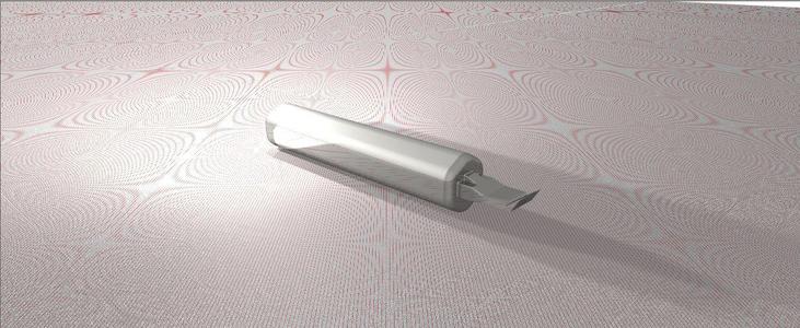 Tool for unclipping a plastic shell