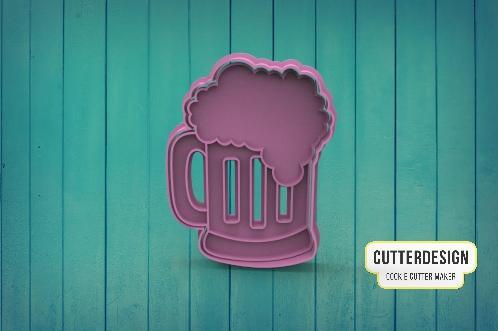 Chop beer Beer Chopp Cookie cutter M2