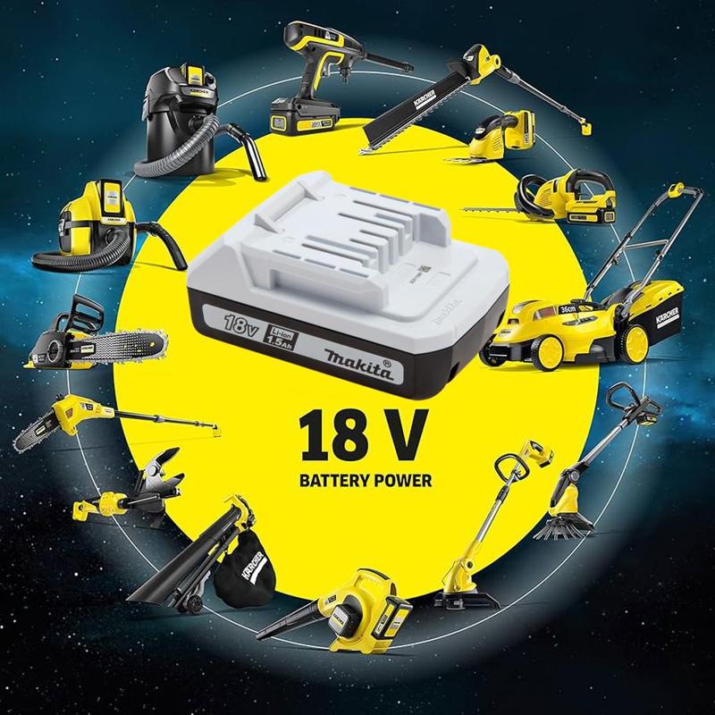 Makita BL1815G battery to Karcher 18v tool