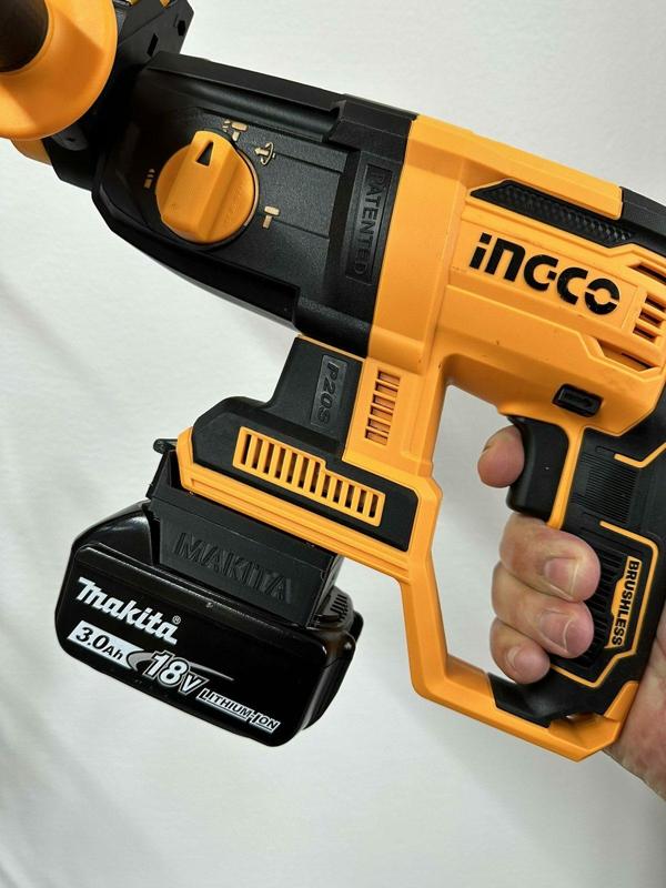 makita 18v battery on ingco p20s tools