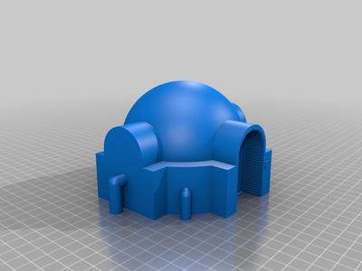 Star Wars Legion: Small Tatooine House by wwwiesel