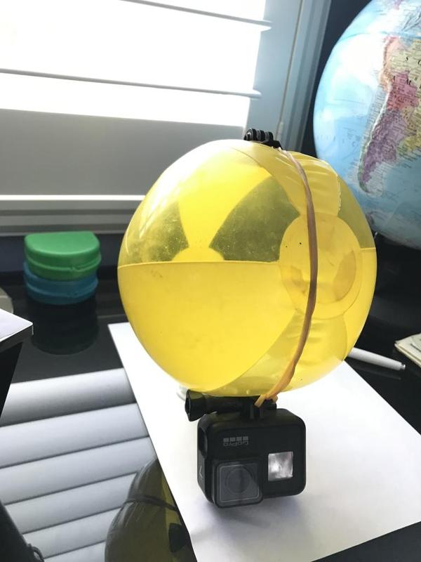 Triangular GoPro Mount For Underwater Filming