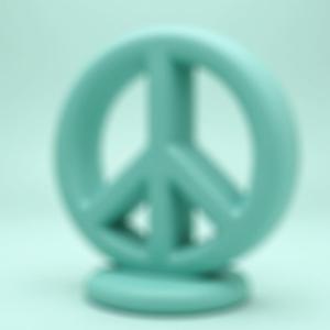 Zen Peace Sign