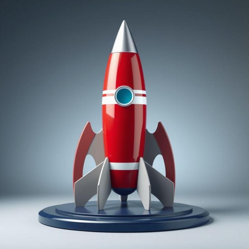 Retro Rocket Ship