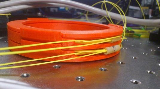 Stackable fibre organiser/protector