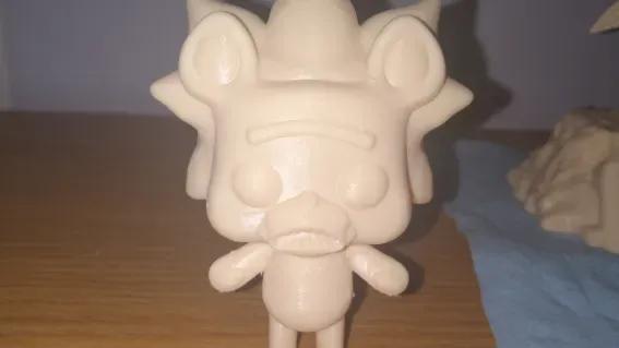 funko style Rick Bear